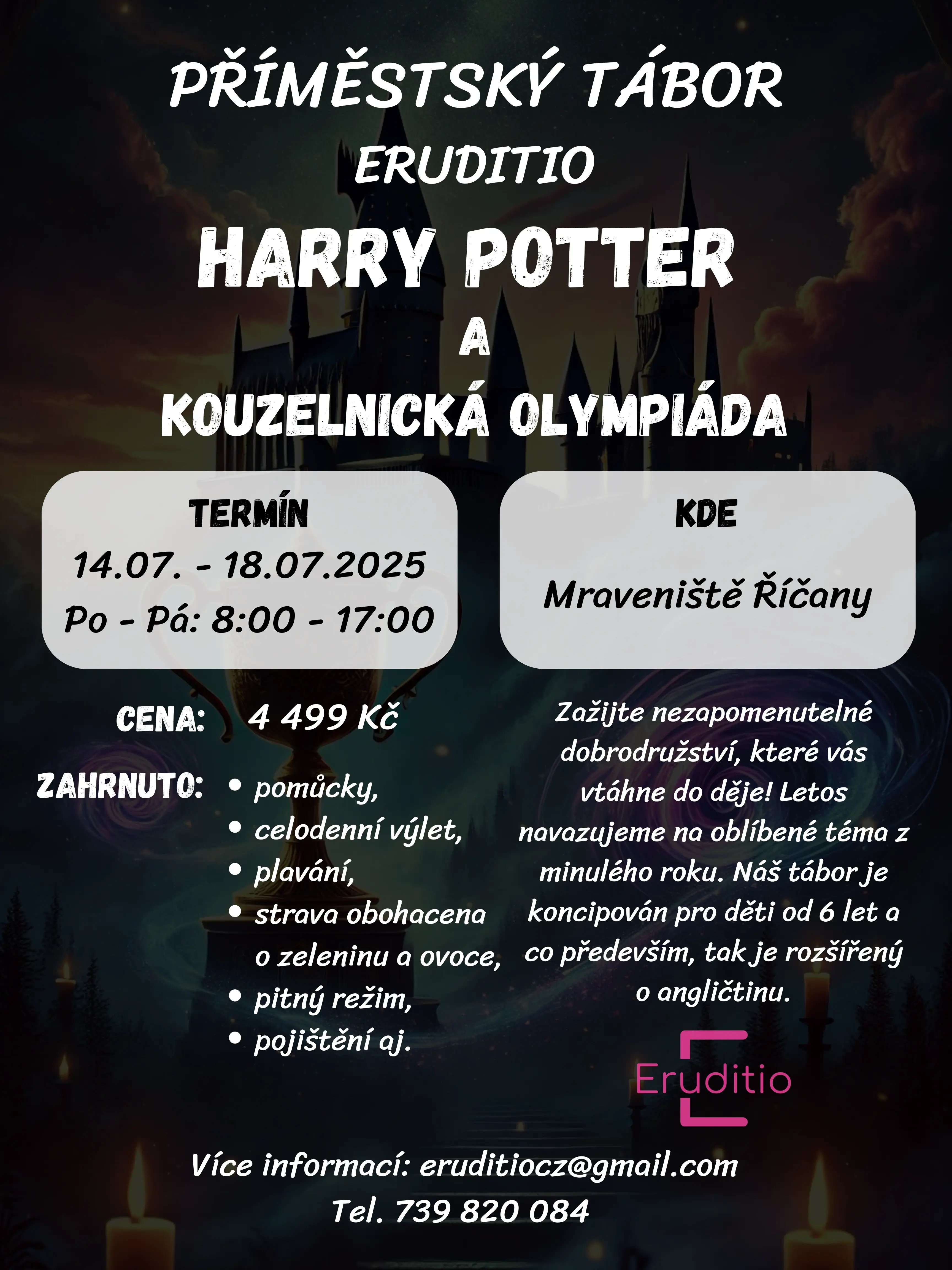 Říčany - leták Harry Potter