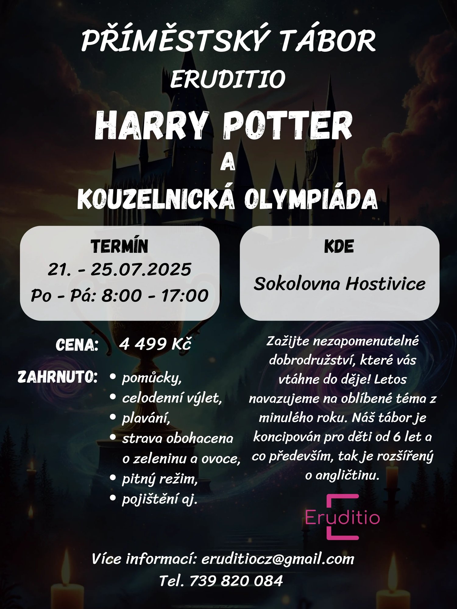 Hostivice - leták Harry Potter Hostivice - leták Harry Potter